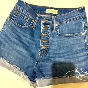 Madewell denim shorts